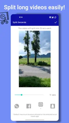 Long Video Status 30 Sec Split android App screenshot 4